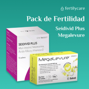 Pack suplementos para fertilidad: Megalevure + Seidivid Plus