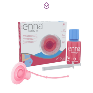 Enna Fertility Kit | Incluye copa de concepción y gel para mejorar tu fertilidad